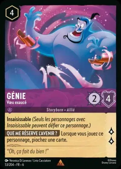 Génie - Vœu exaucé - La Mer Azurite - 053/204