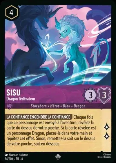 Sisu - Dragon fédérateur - La Mer Azurite - 054/204