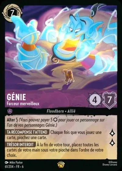 Génie - Farceur merveilleux - La Mer Azurite - 061/204