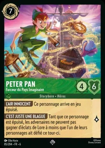 Peter Pan - Farceur du Pays Imaginaire - La Mer Azurite - 085/204