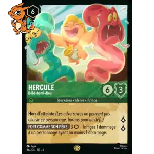 Hercule - Bébé demi-dieu - La Mer Azurite - 086/204