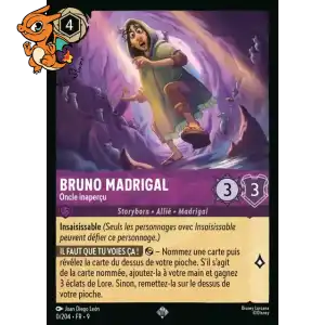Bruno Madrigal - Oncle inaperçu - Fabuleux - 000/204