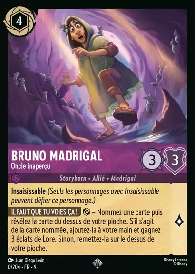 Bruno Madrigal - Oncle inaperçu - Fabuleux - 000/204