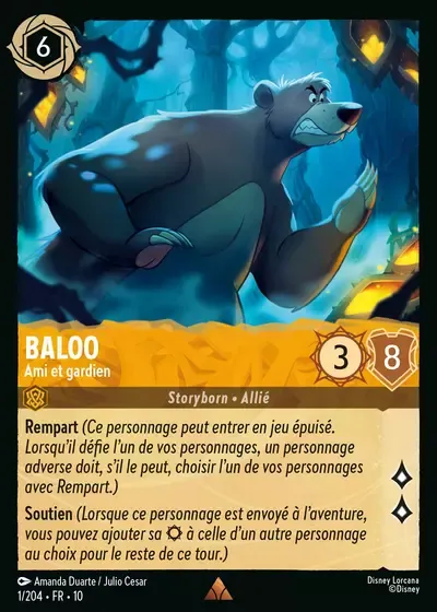 Baloo - Ami et gardien - Lueurs dans les Profondeurs - 001/204