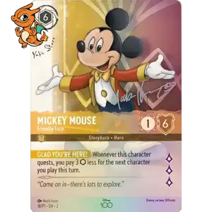 Mickey Mouse - Visage amical - Promos Année 1 - 018/041