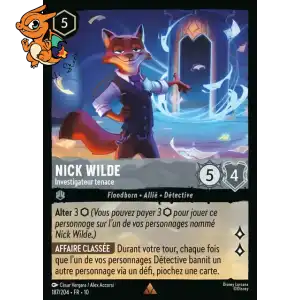 Nick Wilde - Investigateur tenace - Lueurs dans les Profondeurs - 187/204