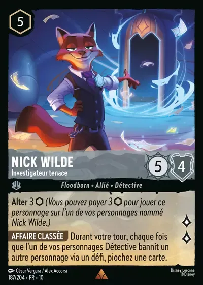 Nick Wilde - Investigateur tenace - Lueurs dans les Profondeurs - 187/204