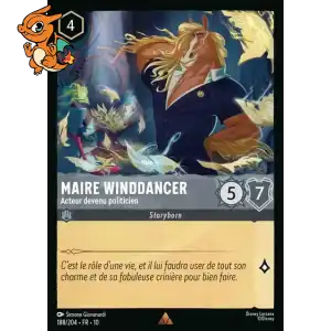 Maire Winddancer - Acteur devenu politicien - Lueurs dans les Profondeurs - 188/204