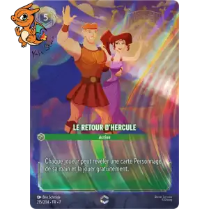 Le retour d'Hercule - L'Île d'Archazia - 215/204