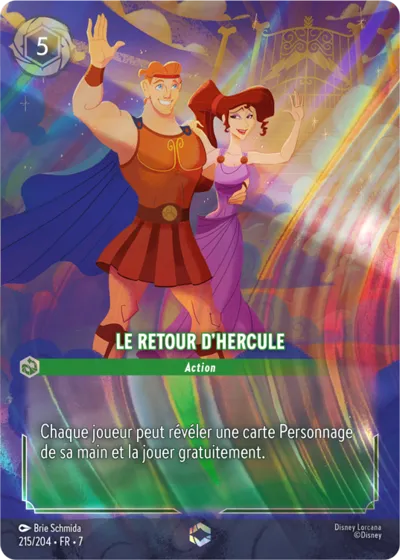 Le retour d'Hercule - L'Île d'Archazia - 215/204