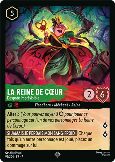 La Reine de Cœur - Despote imprévisible - L'Île d'Archazia - 095/204