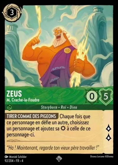 Zeus - M. Crache-la-Foudre - Le Retour d'Ursula - 092/204