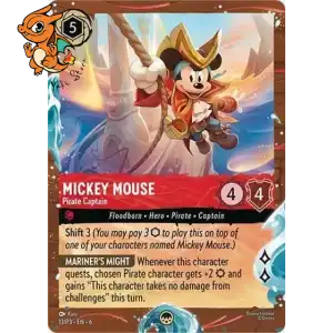Mickey Mouse - Capitaine pirate - Promos Année 3 - 013