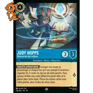 Judy Hopps - Découvrant des indices - Lueurs dans les Profondeurs - 156/204