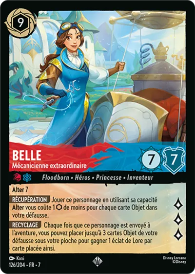 Belle - Mécanicienne extraordinaire - L'Île d'Archazia - 126/204