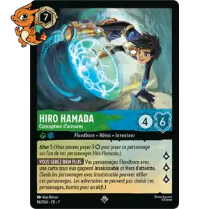 Hiro Hamada - Concepteur d'armures - L'Île d'Archazia - 096/204