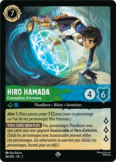 Hiro Hamada - Concepteur d'armures - L'Île d'Archazia - 096/204