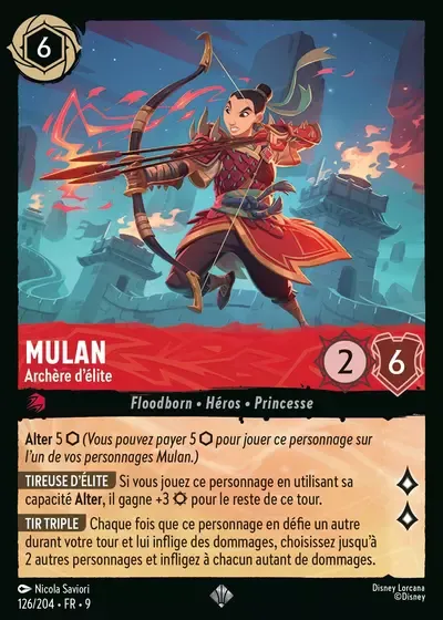 Mulan - Archère d'élite - Fabuleux - 126/204