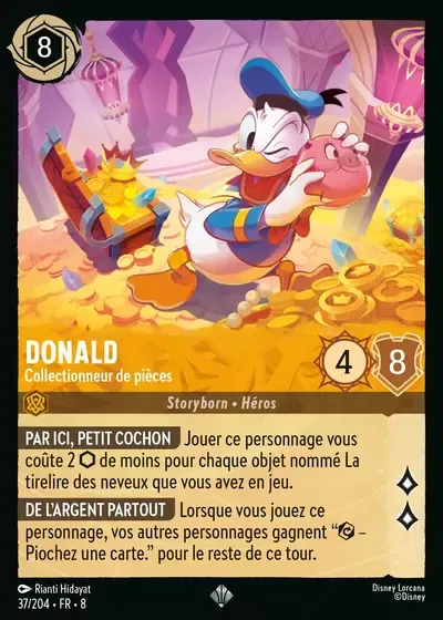 Donald - Collectionneur de pièces - Le Règne de Jafar - 037/204
