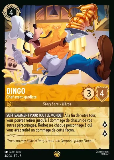 Dingo - Chef avant-gardiste - Le Règne de Jafar - 004/204