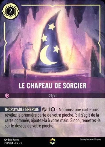 Le Chapeau de Sorcier - Les Terres d'Encres - 210/204