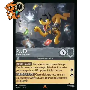 Pluto - Champion Acier - Lueurs dans les Profondeurs - 191/204
