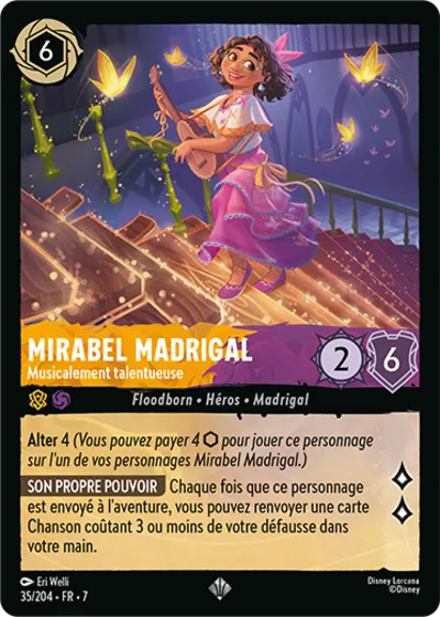 Mirabel Madrigal - Musicalement talentueuse - L'Île d'Archazia - 035/204