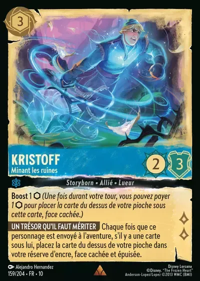 Kristoff - Minant les ruines - Lueurs dans les Profondeurs - 159/204