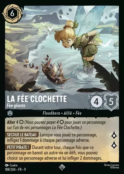 La Fée Clochette - Fée géante - Fabuleux - 188/204