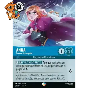 Anna - Bravant la tempête - Fabuleux - 218/204