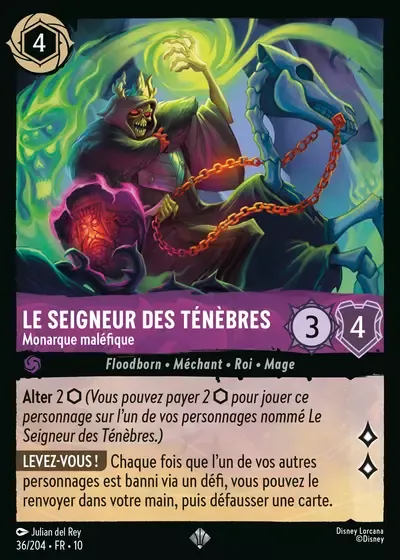 Le Seigneur des Ténèbres - Monarque maléfique - Lueurs dans les Profondeurs - 036/204