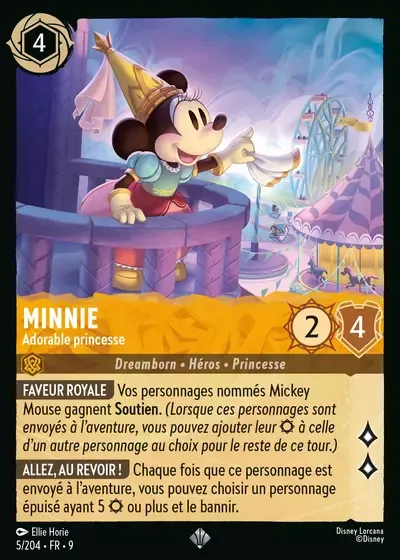 Minnie - Adorable princesse - Fabuleux - 005/204