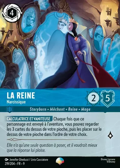 La Reine - Narcissique - Fabuleux - 219/204