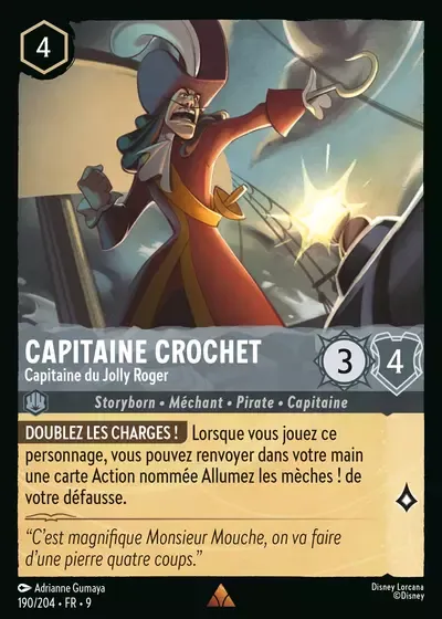 Capitaine Crochet - Capitaine du Jolly Roger - Fabuleux - 190/204