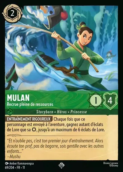Mulan - Recrue pleine de ressources - Givresort - 069/204
