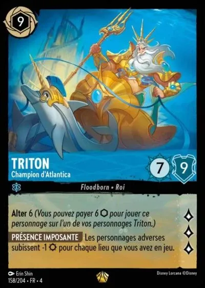 Triton - Champion d'Atlantica - Le Retour d'Ursula - 158/204