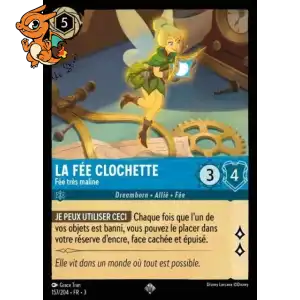 La Fée Clochette - Fée très maline - Les Terres d'Encres - 157/204