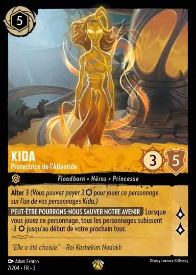 Kida - Protectrice de l'Atlantide - Les Terres d'Encres - 007/204