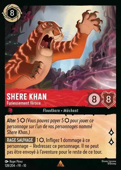 Shere Khan - Furieusement féroce - Lueurs dans les Profondeurs - 128/204