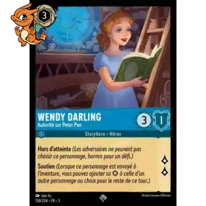 Wendy Darling - Autorité sur Peter Pan - Les Terres d'Encres - 158/204