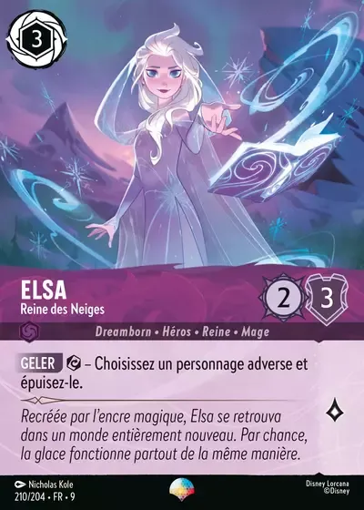 Elsa - Reine des Neiges - Fabuleux - 210/204