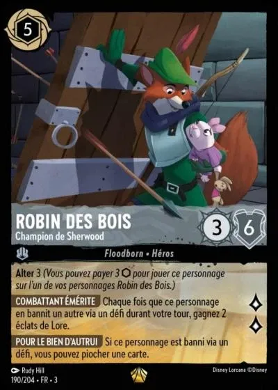 Robin des Bois - Champion de Sherwood - Les Terres d'Encres - 190/204