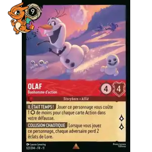 Olaf - Bonhomme d'action - Givresort - 122/204