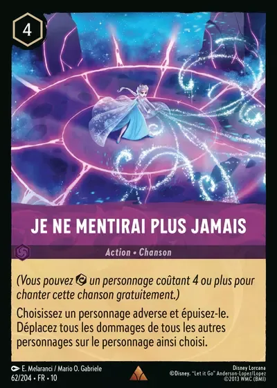 Je ne mentirai plus jamais - Lueurs dans les Profondeurs - 062/204
