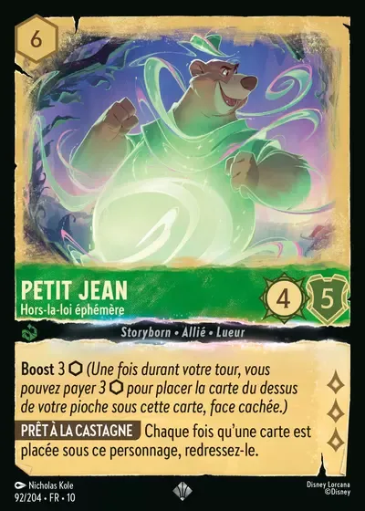 Petit Jean - Hors-la-loi éphémère - Lueurs dans les Profondeurs - 092/204
