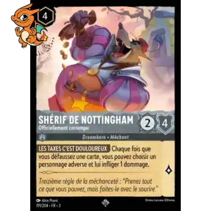 Shérif de Nottingham - Officiellement corrompu - Les Terres d'Encres - 191/204