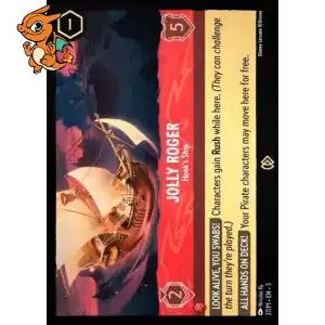 Jolly Roger - Navire du Capitaine Crochet - Promos Année 1 - 027/041
