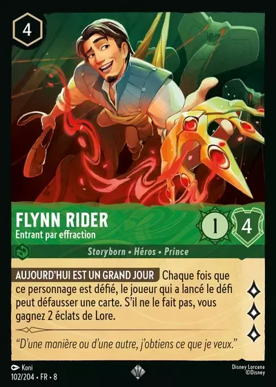 Flynn Rider - Entrant par effraction - Le Règne de Jafar - 102/204