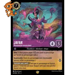 Jafar - Illusionniste ensorcelant - Les Terres d'Encres - 042/204