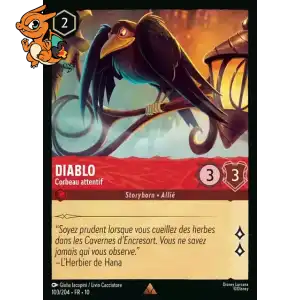 Diablo - Corbeau attentif - Lueurs dans les Profondeurs - 103/204